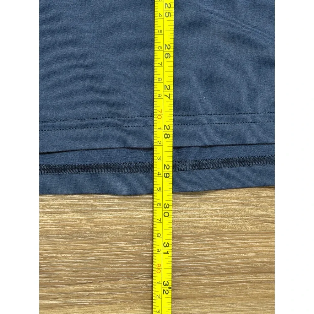 Arcteryx Captive SS Performance Polo Mens Navy Blue Outdoor Hiking Sz L